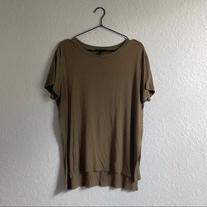 Forever 21 Ribbed Short Sleeve Top